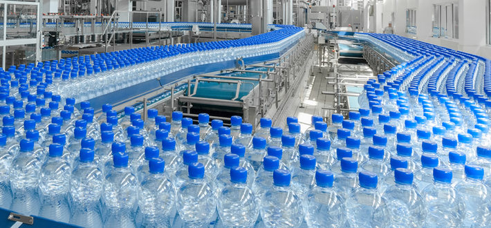 производство воды бутилированной
